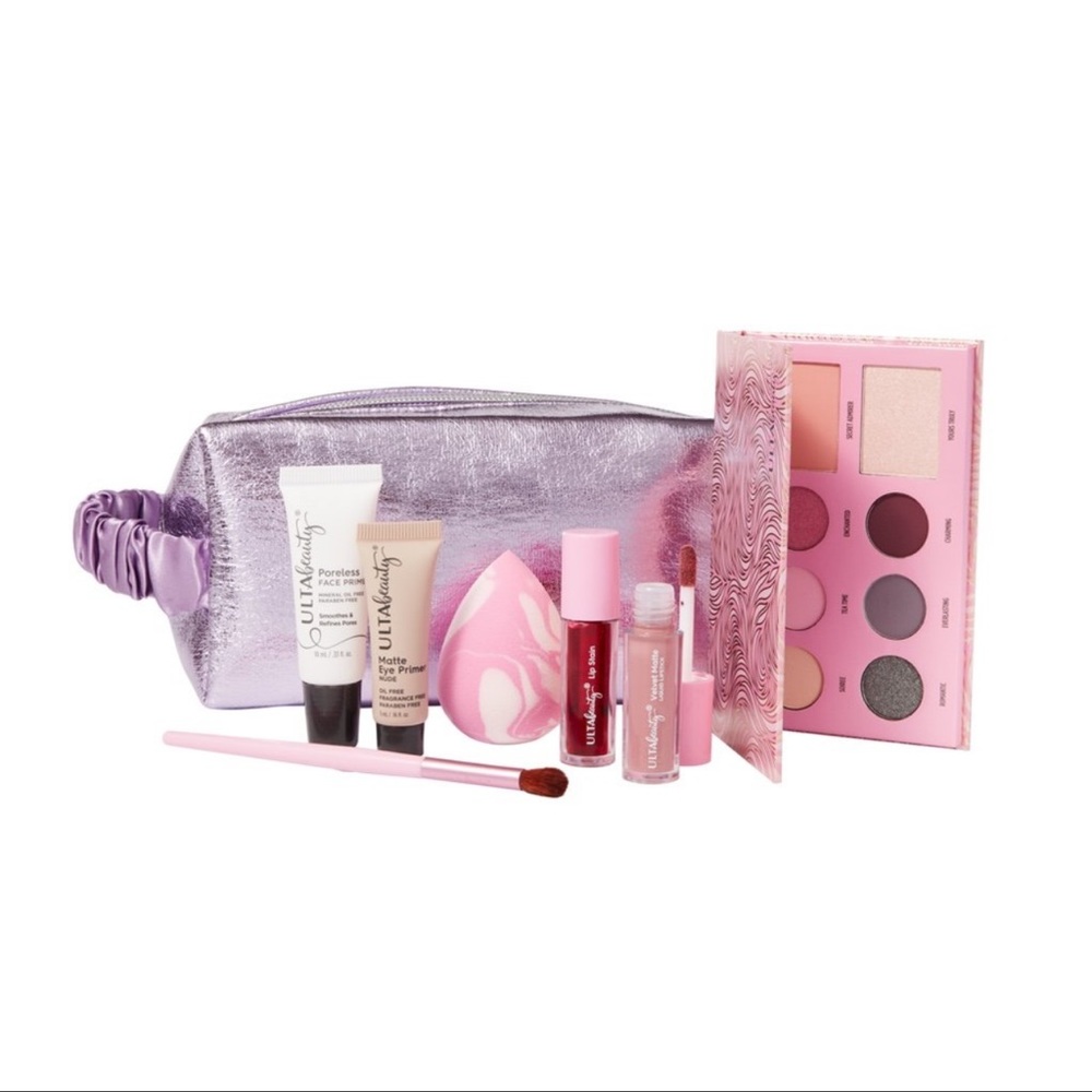 Ulta Beauty 8 Piece Lilac Gift Bag